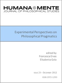 Experimental Perspectives on Philosophical Pragmatics