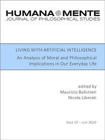 Living with Artificial Intelligence. An Analysis of Moral and Philosophical Implications in our Everyday Life