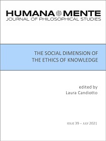 The Social Dimension of the Ethics of Knowledge, edited by Laura Candiotto